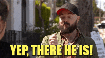 there he is jessica chobot GIF by Alpha